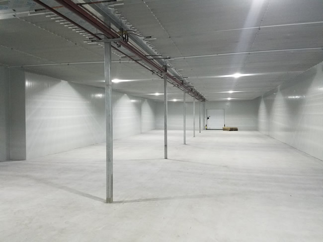 150平方果蔬保鮮冷庫安裝案例